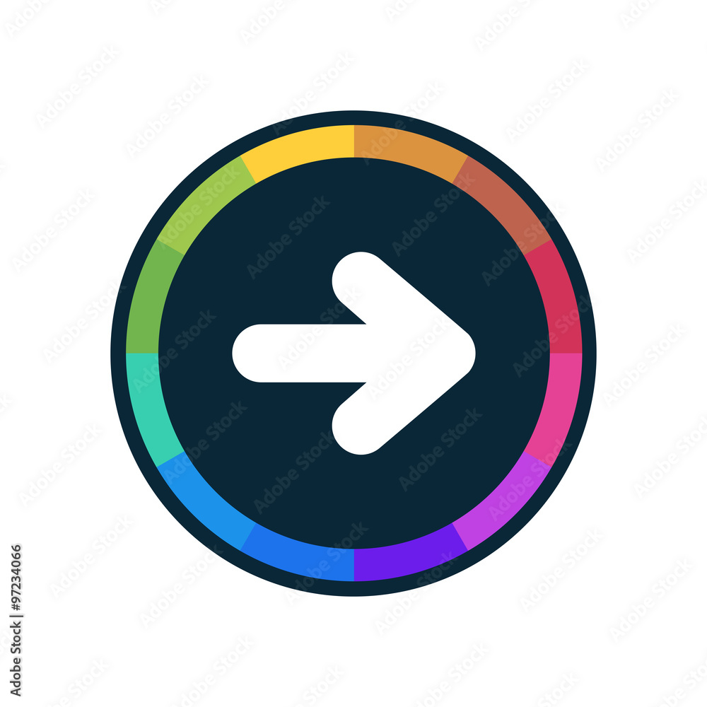 Colorful Web-Button Colorful Web-Button