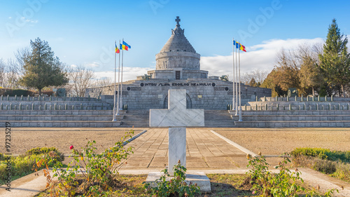 The Mausoleum of Marasesti, a memorial site in Romania photo