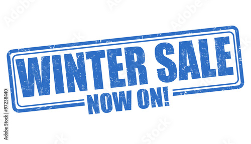 Winter sale now on stamp