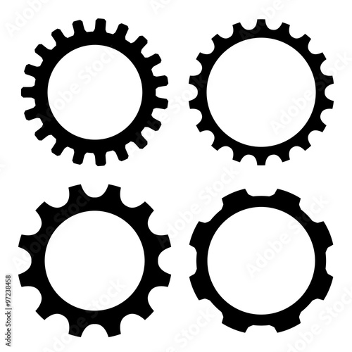 Gear wheel icon