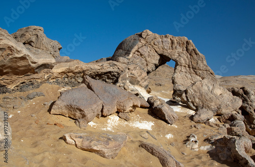 Crystal mountain near Farafra oasis