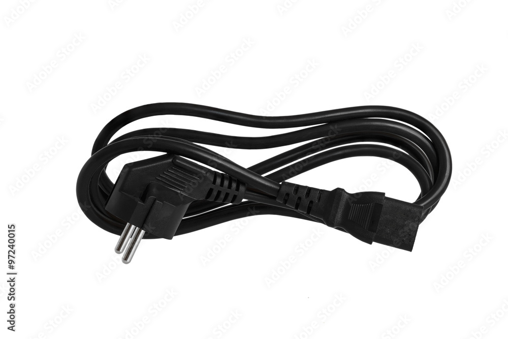 Electric cable for the computer Electric cable for the computer