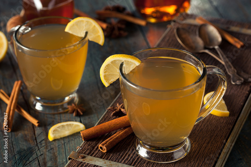 Warm Hot Toddy with Lemon