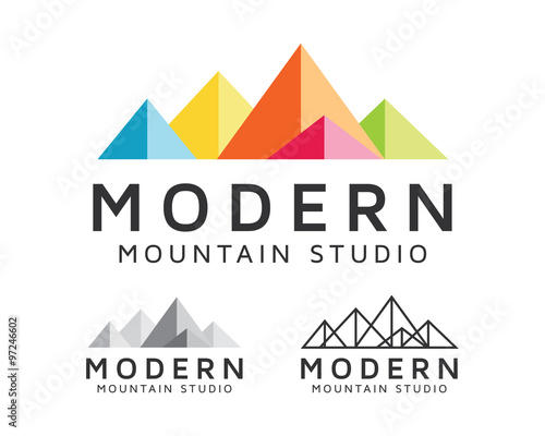 Modern Mountain Studio Logo