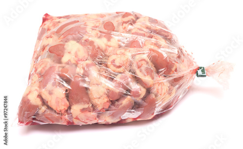 Canvas Print chicken hearts