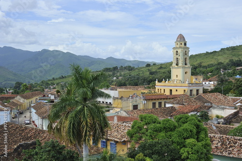 Trinidad, View of the city from the rooftops. © kertis