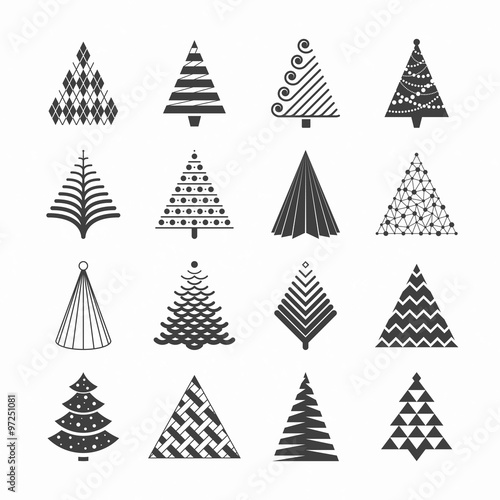 Christmas trees collection