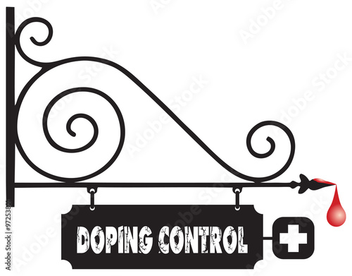 Street sign doping control