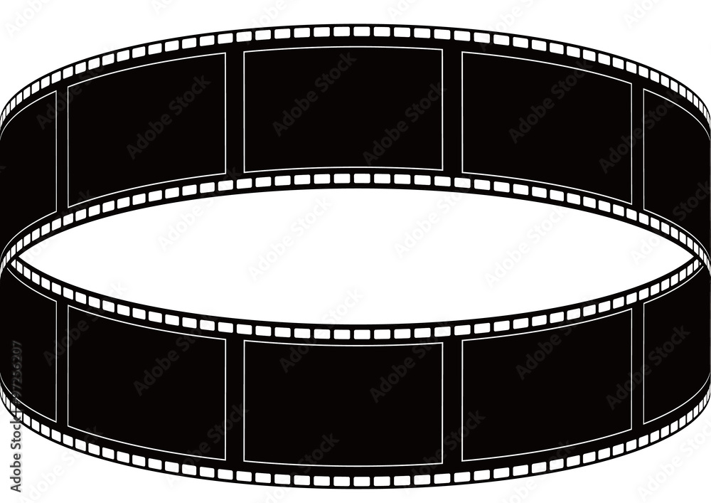 vector film strip multi style