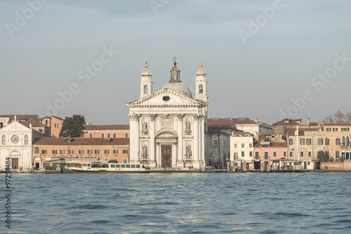 Chiesa dei Gesuati sul Canale della Giudecca a Venezia
