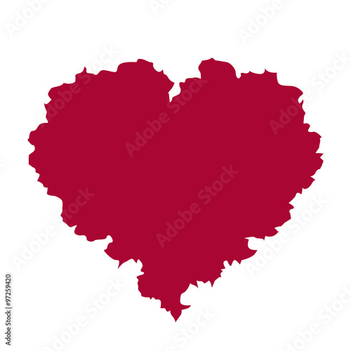 Abstract heart for Invitation or congratulation. Background for greeting card. Vector, EPS 10