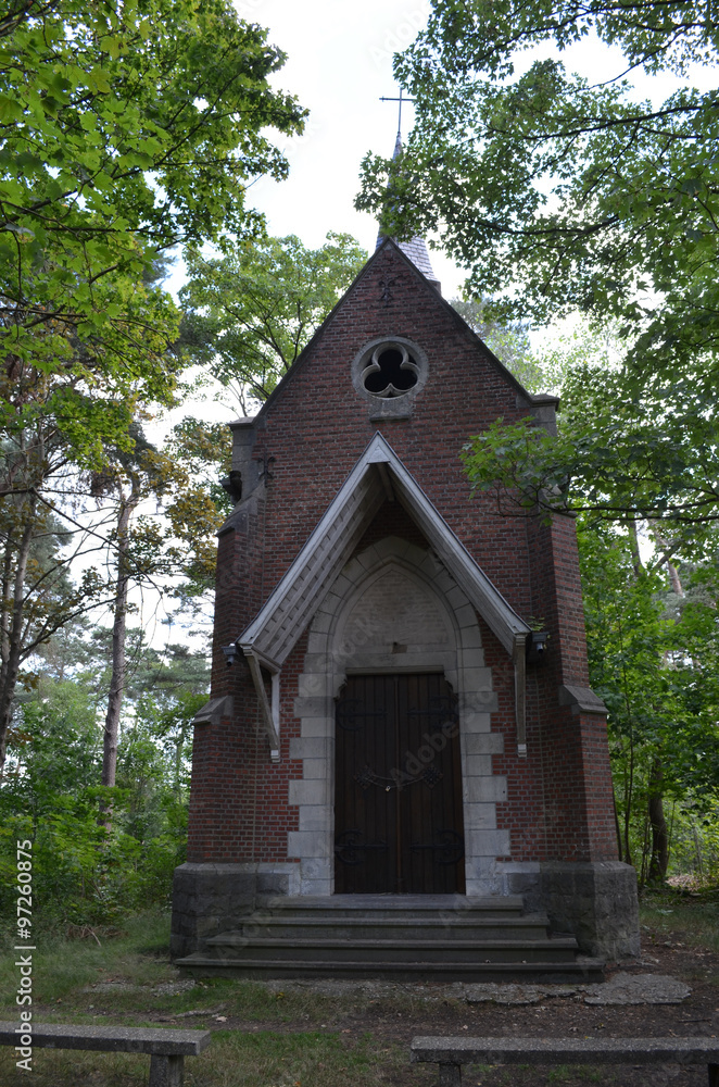 Chapel in a forest