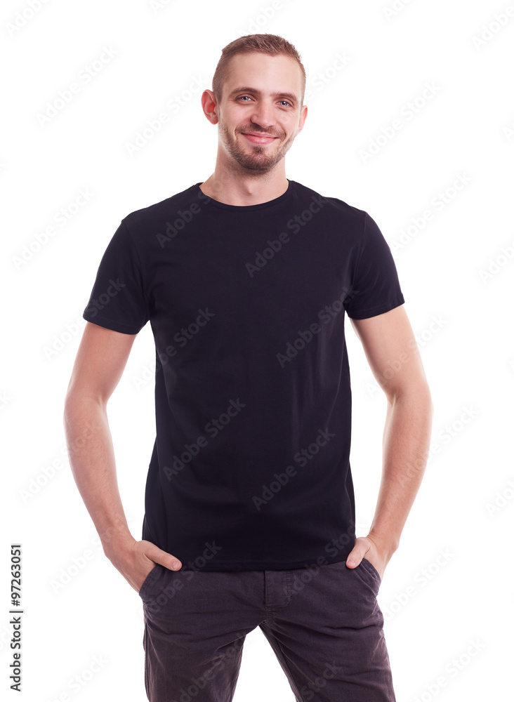 Young smiling man Young smiling man