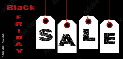 Black Friday Sale Tags