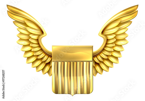 United States Winged Shield