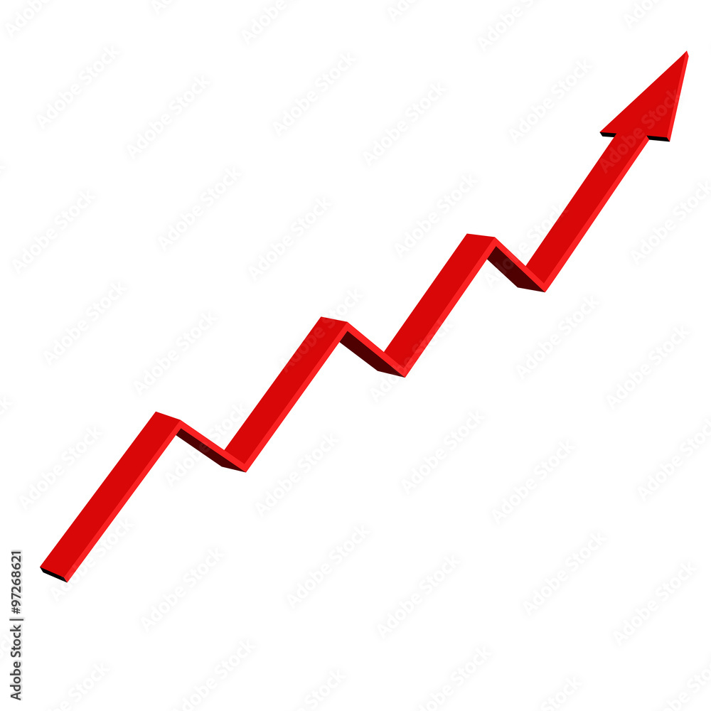 Red Indication arrows. Down arrows, statistic financial graphic. Red Indication arrows. Down arrows, statistic financial graphic.