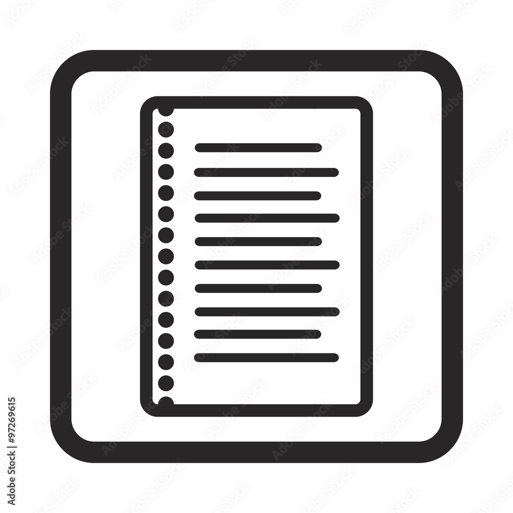 Notebook icon Notebook icon
