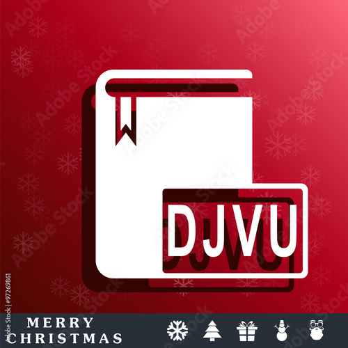 book format djvu icon photo