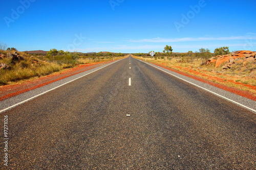 Australian outback highway