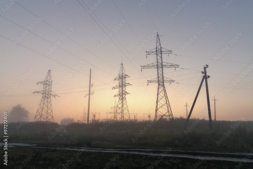 Fototapeta premium Electricity