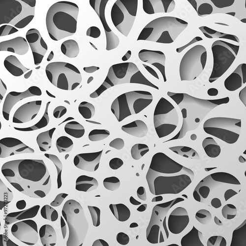 Organic background, eps10 vector (with clipping mask)