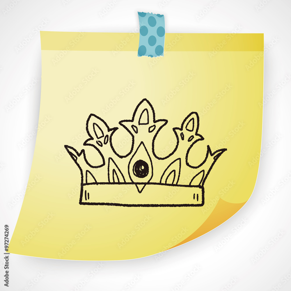 crown doodle crown doodle