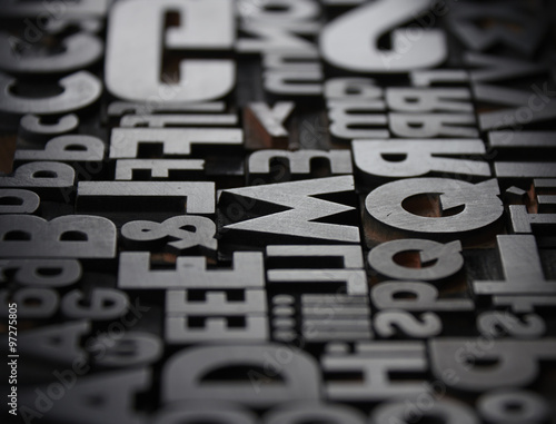 Wallpaper Mural typefaces in composition Torontodigital.ca