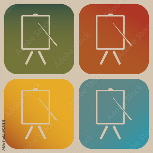 Flipchart icon