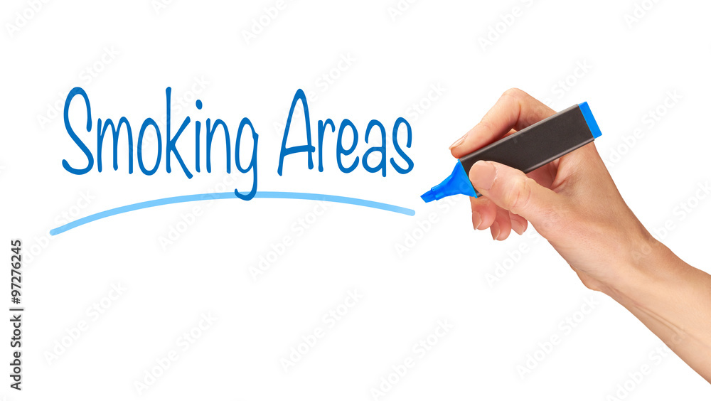 Smoking Areas Concept. Smoking Areas Concept.