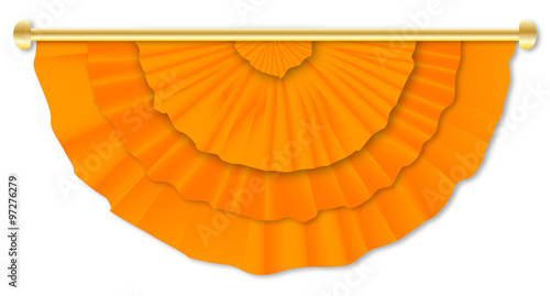 Orange  Flag Bunting