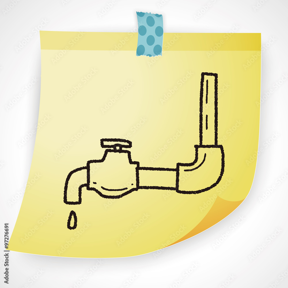 Faucet doodle Faucet doodle