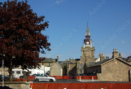NAIRN, SCOTLAND - June, 2013: The former Court House building, n