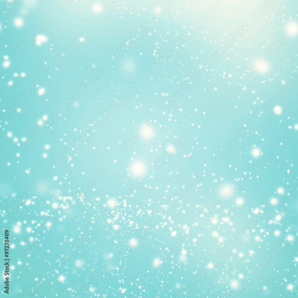 Abstract Sparkling Merry Christmas card - Golden Christmas light Abstract Sparkling Merry Christmas card - Golden Christmas light