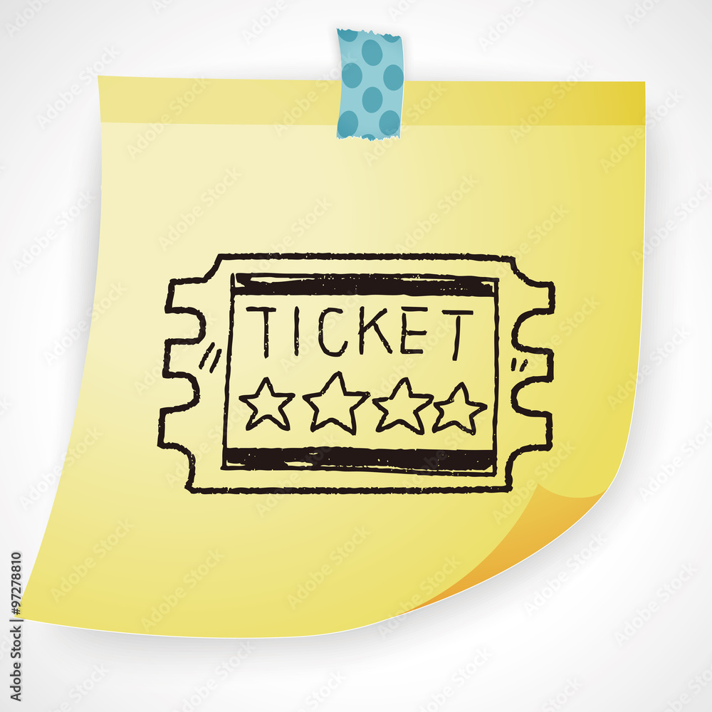 ticket doodle ticket doodle