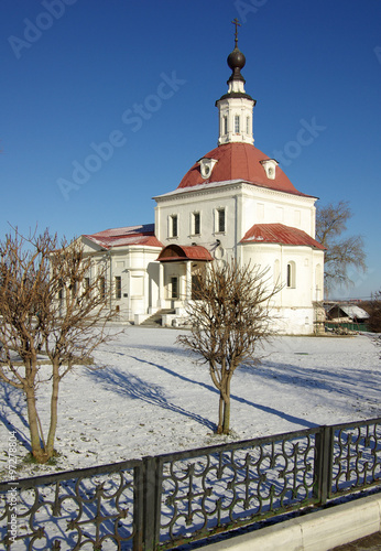 KOLOMNA, RUSSA - April, 2014: Temple of the Resurrection in the