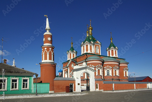 KOLOMNA, RUSSA - April, 2014: Uspensky Brusensky monastery