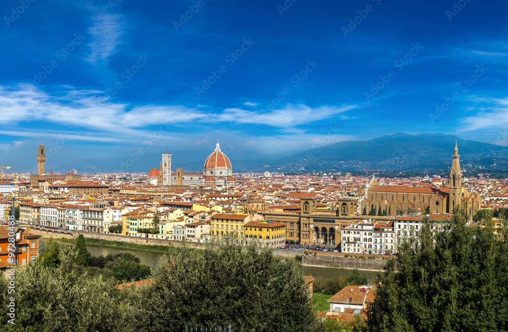 Panoramic view of Florence Panoramic view of Florence
