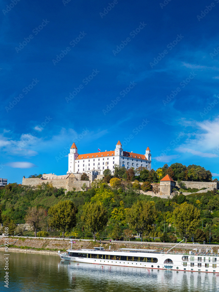 Medieval castle  in Bratislava, Slovakia