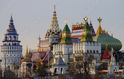 MOSCOW, RUSSIA - October, 2015: The Kremlin in Izmaylovo