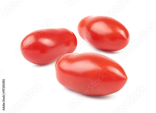 Red tomato isolated