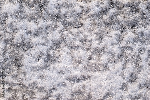 abstract bumpy texture of a winter snowdrift