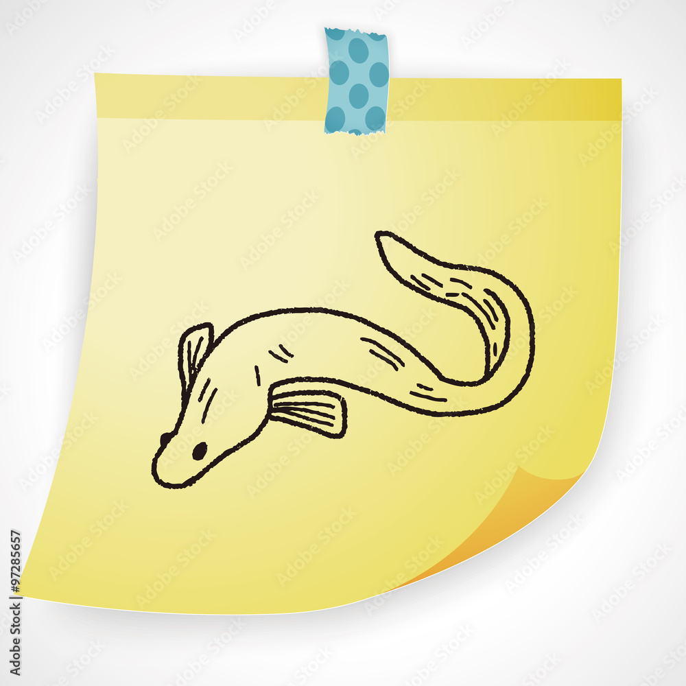 Eel doodle Eel doodle