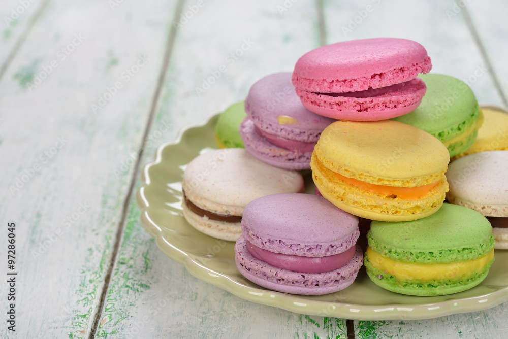 Fototapeta premium Macaroon cookies