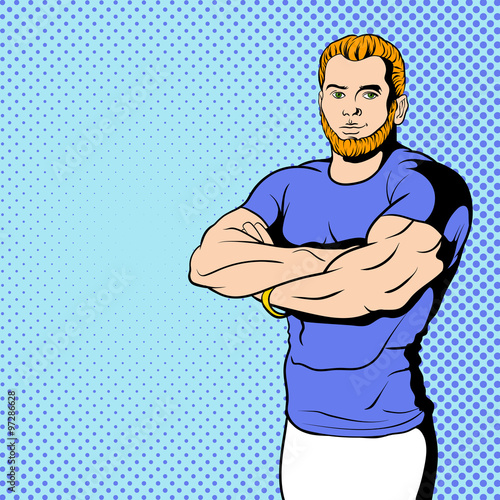 Fitness instructor comics