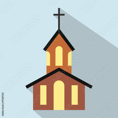 Church flat icon