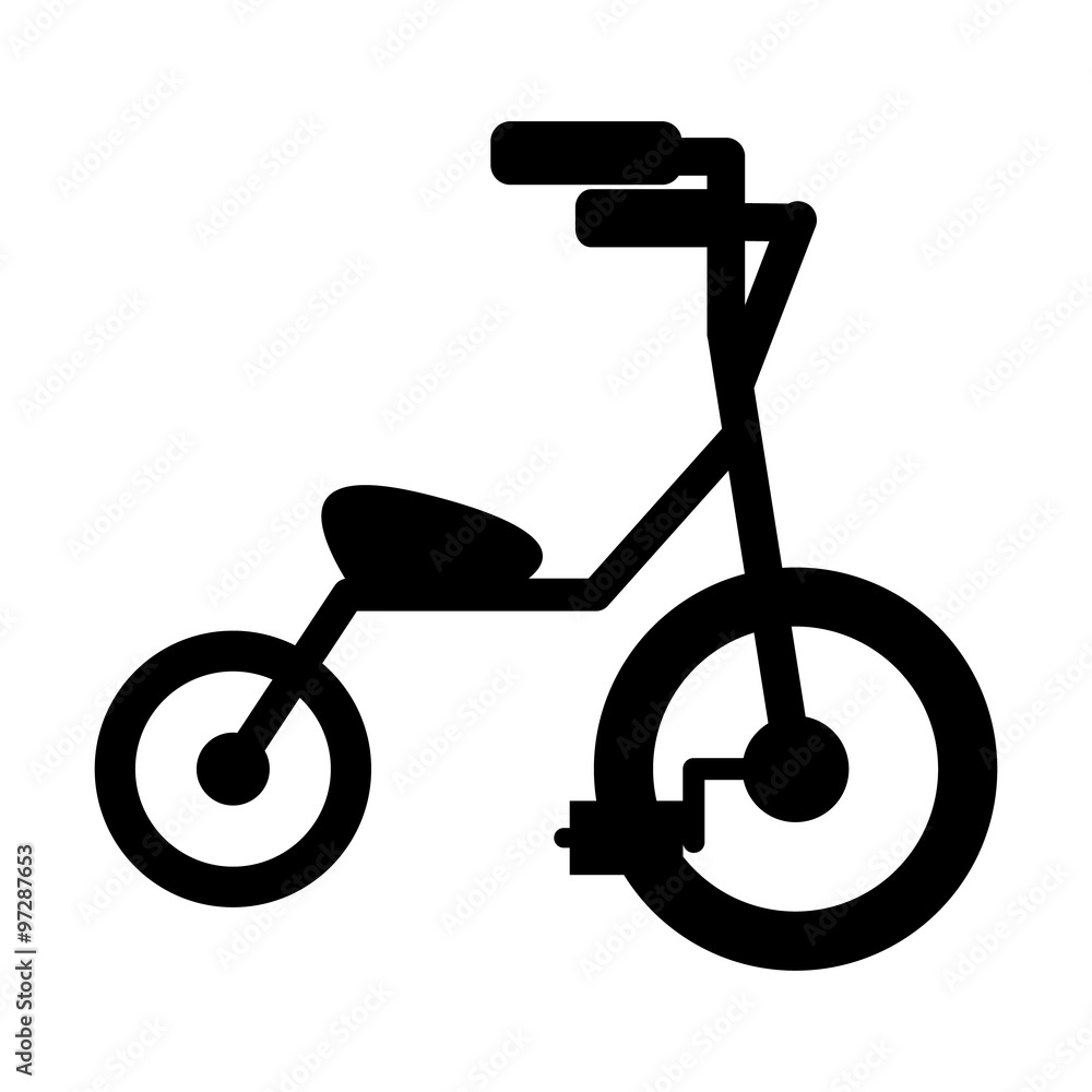 Baby tricycles simple icon Baby tricycles simple icon