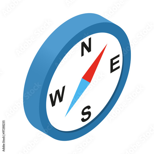 Compass isometric 3d icon Free Download Compass isometric 3d icon - GFXLoad