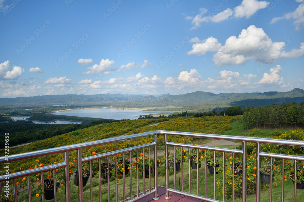Fototapeta premium Parks and mountains