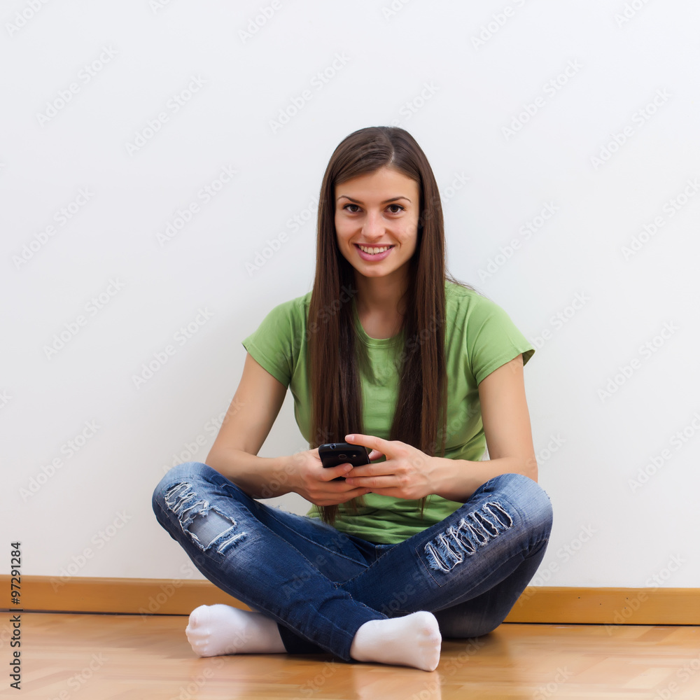 Young Woman Using Mobile Phone Young Woman Using Mobile Phone