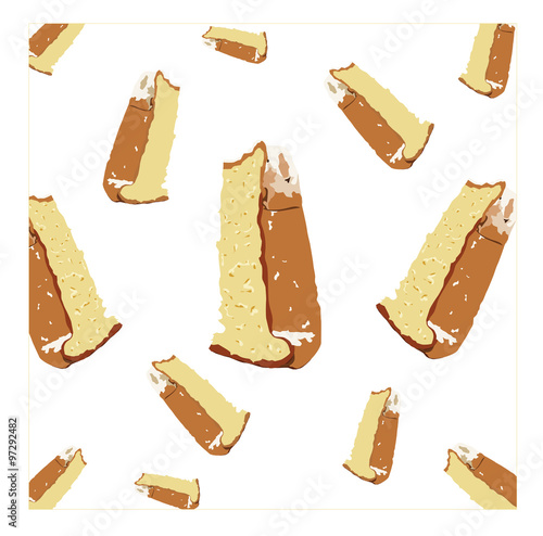 fette di pandoro volanti